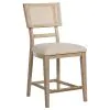 Coaster Fine Furniture 109388-S7 Kailani - 7 Piece Wood Counter Height Dining Set - Beige Oak