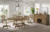 Intercon CL-TA-4296-WCT-C Colonial Oak - Trestle Table - Weathered Chestnut