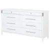 Coaster Fine Furniture 225073 Gracemont - 8-Drawer Bedroom Dresser Cabinet - White