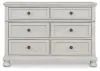 Ashley Furniture B742-21 Ashley Furniture B742-21 Robbinsdale - Dresser - 6 Drawers - Antique White