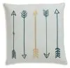 Ashley Furniture A1000994 Gyldan - Pillow (Set of 4) - White / Teal / Gold