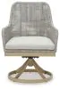 Ashley Furniture P798-602A Seton Creek - Swivel Chair With Cushion (Set of 2) - Gray