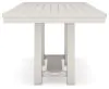Ashley Furniture D642-32 Robbinsdale - Rectangular Counter Height Dining Extension Table - Antique White