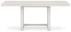 Ashley Furniture D642-32 Robbinsdale - Rectangular Counter Height Dining Extension Table - Antique White