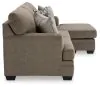 Ashley Furniture 59505/18/35 Ashley Furniture 59505/18/35 Stonemeade - 2 Pc. - Sofa Chaise, Loveseat - Nutmeg