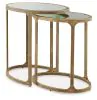 Ashley Furniture A4000624 Irmaleigh - Accent Table Set (Set of 2) - Antique Black
