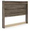 Ashley Furniture PCB2005-57 Ashley Furniture PCB2005-57 Elbrim - Queen Panel Headboard - Brown