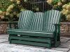 Ashley Furniture PCP115-835 Shell Beach - Loveseat Glider - Green