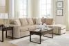 Ashley Furniture PC69507S3 Ashley Furniture PC69507S3 Bridgepoint - 2-Piece Sectional With RAF Corner Chaise - Almond