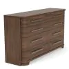 Riverside Furniture 43460 Delia - 8 Drawer Dresser - Nouveau Walnut