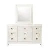 Samuel Lawrence Furniture S910-010 Melrose - 9-Drawer Dresser in a White Finish - White