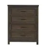Liberty Furniture 759-BR40 Thornwood Hills - 4 Drawer Chest - Rock Beaten Brown