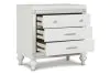 New Classic BA9698W-040 Valentino - Nightstand - White