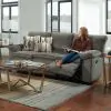 Jackson Furniture Industries 1271-1405/38-2500/29 Tosh - Reclining Sofa - Pewter