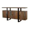 CoasterElevations 110185 Ditman - 4 Door Solid Wood Sideboard Buffet - Gray Sheesham