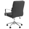 CoasterEssence 801765 Ximena - Upholstered Adjustable Mid Back Office Chair - Black