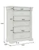 Pulaski Furniture P413124 Pulaski Furniture P413124 Madison Ridge - 6 Drawer Chest - Natural Bark