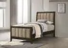 Coaster Fine Furniture 224421T Wilkes - Upholstered Twin Bed - Dark Cocoa