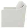 Coaster Fine Furniture 904133 Winter - Upholstered Sloped Arm Accent Swivel Chair - Beige