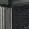 New Classic B1434-040 Skyline - 2 Drawer Nightstand - Onyx