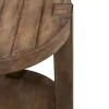 Liberty Furniture 449-OT1022 Liberty Furniture 449-OT1022 Broadmore - Round Chairside Table - Cobblestone Brown