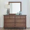 Liberty Furniture 104-BR-DM Twin Lakes - Dresser & Mirror - Chestnut