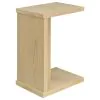 Coaster Fine Furniture 930275 Clower - Engineered Wood C-Shaped Sofa Side Table - Light Oak