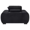 Coaster Fine Furniture 511063 Octavia - Fabric Upholstered Track Arm Accent Chair - Black