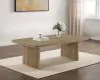 Coaster Fine Furniture 722858 Adina - Rectangular Wood Coffee Table - Distressed Light Brown