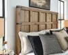 Benchcraft® B858B7 Benchcraft® B858B7 Ridgester - California King Panel Bed - Light Brown