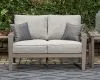 Ashley Furniture P564-835 Hillside Barn - Loveseat W/Cushion - Gray / Brown