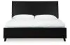 Ashley Furniture B1013B7 Danziar - King Panel Bed - Black