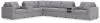 Ashley Furniture 92104S30 Ashley Furniture 92104S30 Modmax - 8-Piece Sectional With Audio And Storage Consoles - Granite
