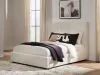 Ashley Furniture PCB2611B4 Brizmore - Queen Upholstered Storage Bed - Beige