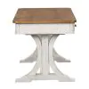 Liberty Furniture 652-HO107 Farmhouse Reimagined - Writing Desk - Antique White / Chestnut Tops
