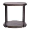 Liberty Furniture 960-OT1020 Modern View - Round End Table - Gauntlet Gray