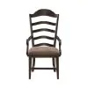 Liberty Furniture 297-C2001A Liberty Furniture 297-C2001A Paradise Valley - Upholstered Ladder Back Arm Chair - Saddle Brown