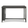 New Classic D3651-60CS-GRY Amy - 5 Piece Counter Dining Set (Table With Storage & 4 Chairs) - Gray
