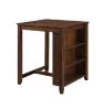 New Classic D1701-32S-CHY New Classic D1701-32S-CHY Gia - Counter Table With 2 Chairs & Storage Shelf - Cherry