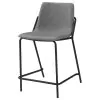 CoasterEveryday 183452 Earnest - Upholstered Counter Chair (Set of 2) - Gray