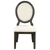 CoasterEssence 115102 Twyla - Oval Back Dining Side Chair (Set of 2) - Dark Cocoa