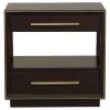 CoasterElevations 223262 Durango - 2-Drawer Nightstand - Smoked Peppercorn