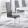 CoasterEveryday 100515GRY Montclair - Upholstered Dining Side Chair (Set of 4) - Gray