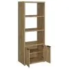 Coaster Fine Furniture 701703 Tabby - 3-Shelf Engineered Wood Media Tower - Mango