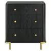 Coaster Fine Furniture 224331Q-S5 Arini - 5 Piece Queen Bedroom Set - Black And Gray