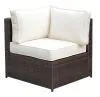 Furniture of America CM-OS2136-C Ilona - Corner - Brown / Beige