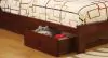 Furniture of America CM7904CH-T-BED Carus - Twin Bed - Cherry