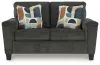 Benchcraft® 2520635 Erinslane - Loveseat - Dusk