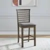 Liberty Furniture 182WT-B200124 Liberty Furniture 182WT-B200124 Brook Bay - Upholstered Ladder Back Counter Chair - Sandstone