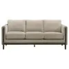 Coaster Fine Furniture 511101 Islington - Fabric Upholstered Panel Arm Sofa - Taupe